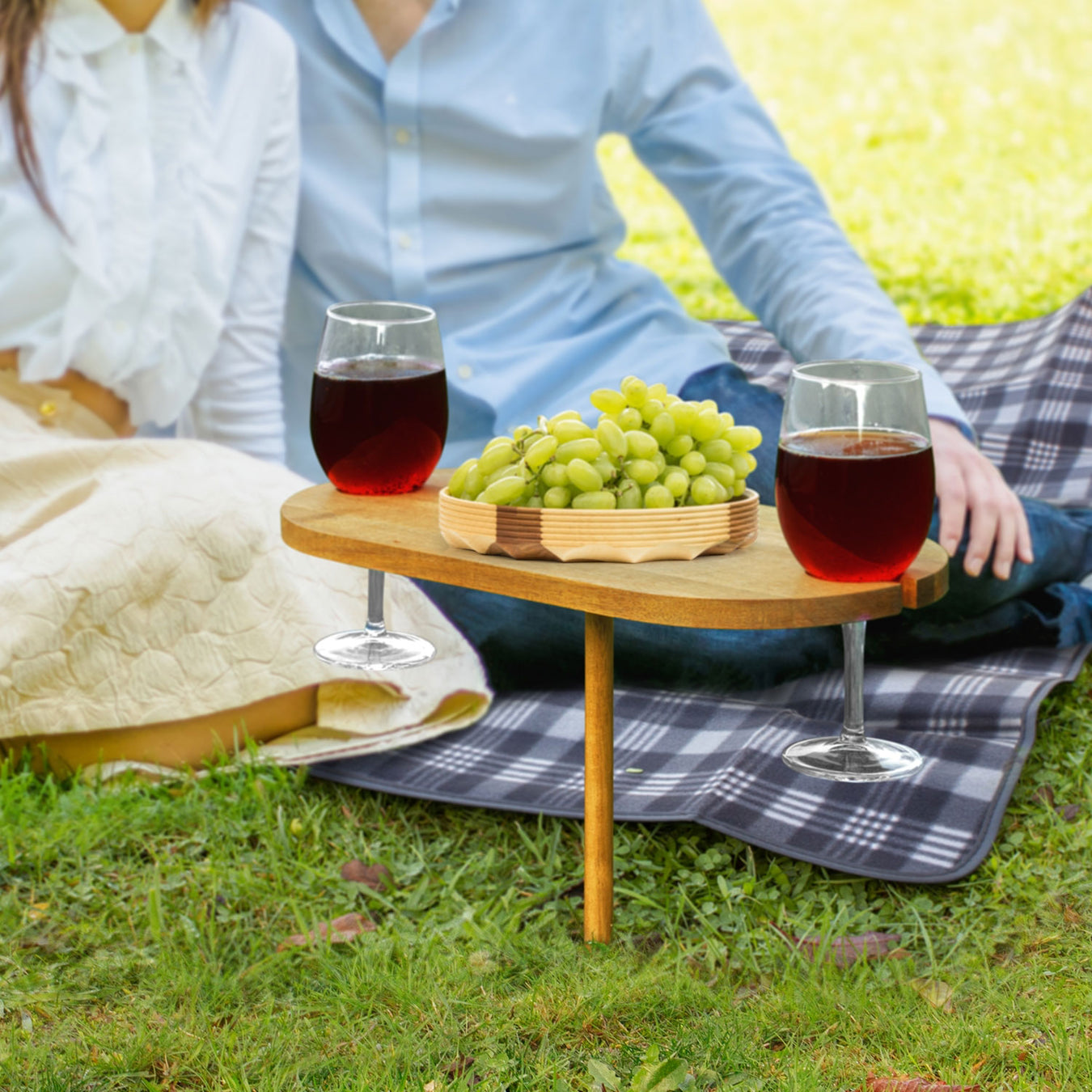 engraved portable picnic table