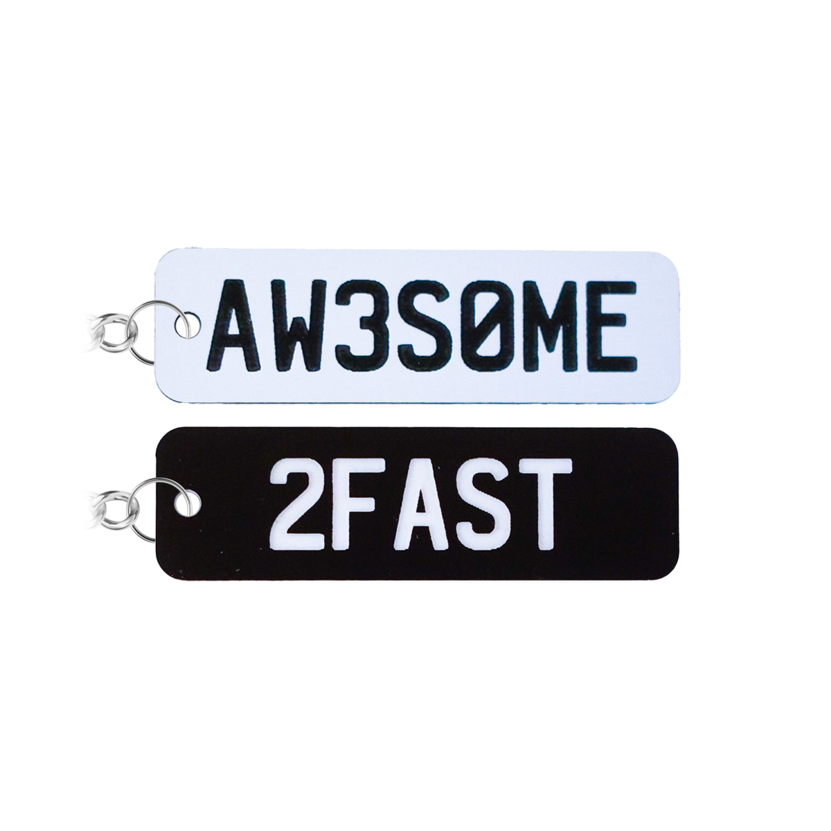 Borderless Standard NZ Number Plate Keychain | Personalised Gifts NZ ...