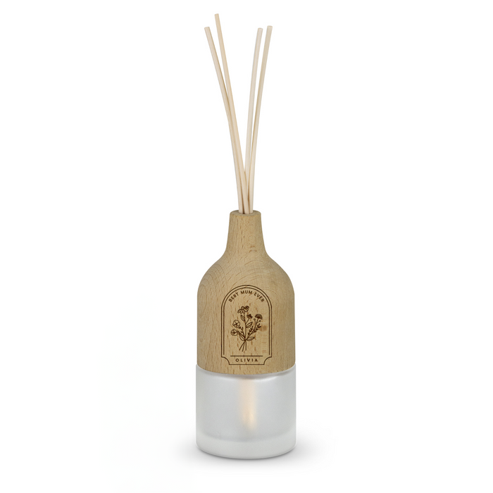 Best Mum Ever Wooden Reed Diffuser | Personalised Gifts NZ — Oh Craft