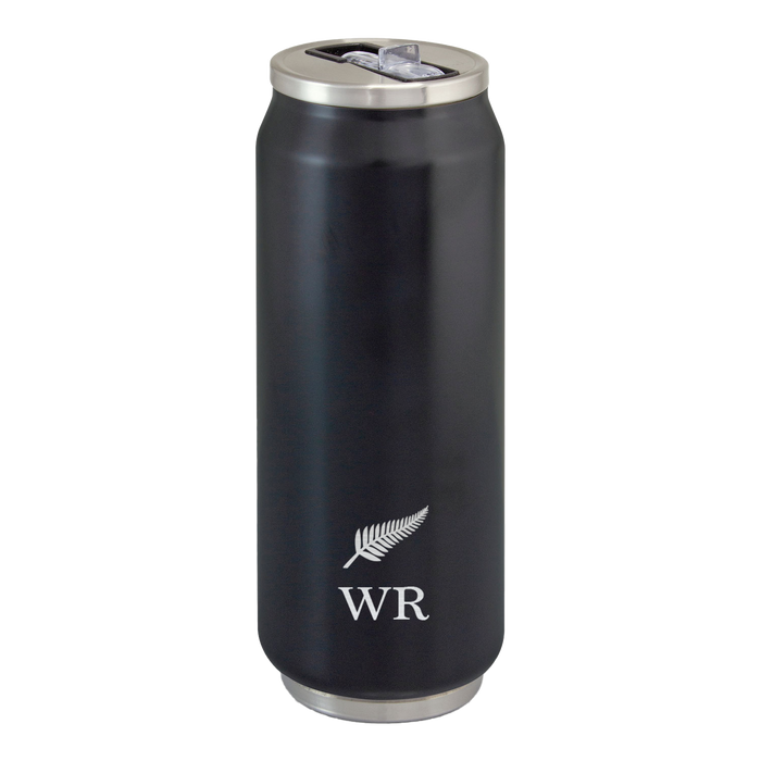 Silver Fern Monogram Canister Insulated Drink Bottle | Personalised Gifts NZ AU