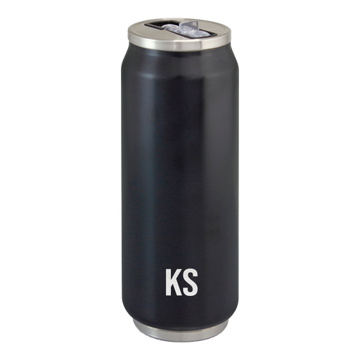 Minimalist Monogram Canister Insulated Drink Bottle | Personalised Gifts NZ AU