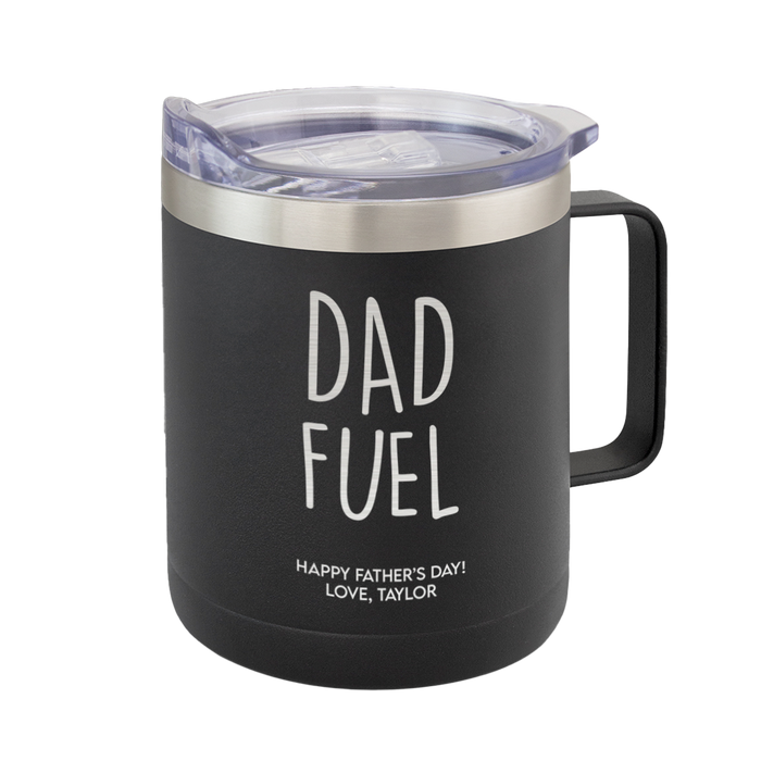Dad Fuel Insulated Coffee Mug | Personalised Gifts & Drinkware NZ