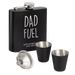 Dad Fuel Hip Flask Gift Set | Personalised Father's Day Gifts NZ