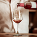 Mr & Mrs Engraved Mahana Wine Glass | Personalised Gifts Drinkware NZ - lifestyle photo