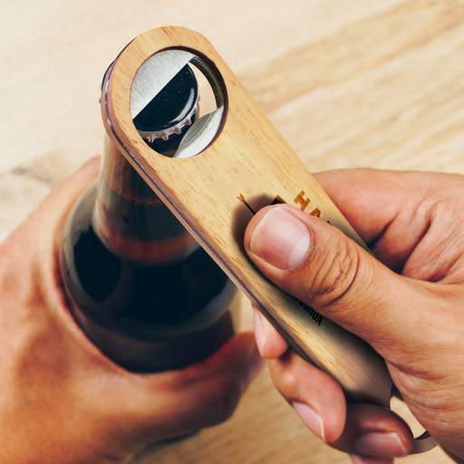 Personalised Father’s Day Rubberwood Bottle Opener | Father's Day Gift NZ AU - lifestyle