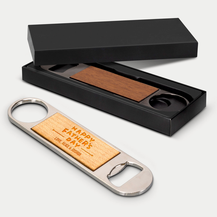 Personalised Father’s Day Magnet Bottle Opener | Father's Day Gift NZ AU - gift box