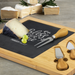 Personalised Bless Our Home Slate & Bamboo Cheese Board | Custom Gifts NZ AU - lifestyle