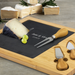 Personalised Cheese & Wine Couple’s Slate & Bamboo Cheese Board | Custom Gifts NZ AU - lifestyle