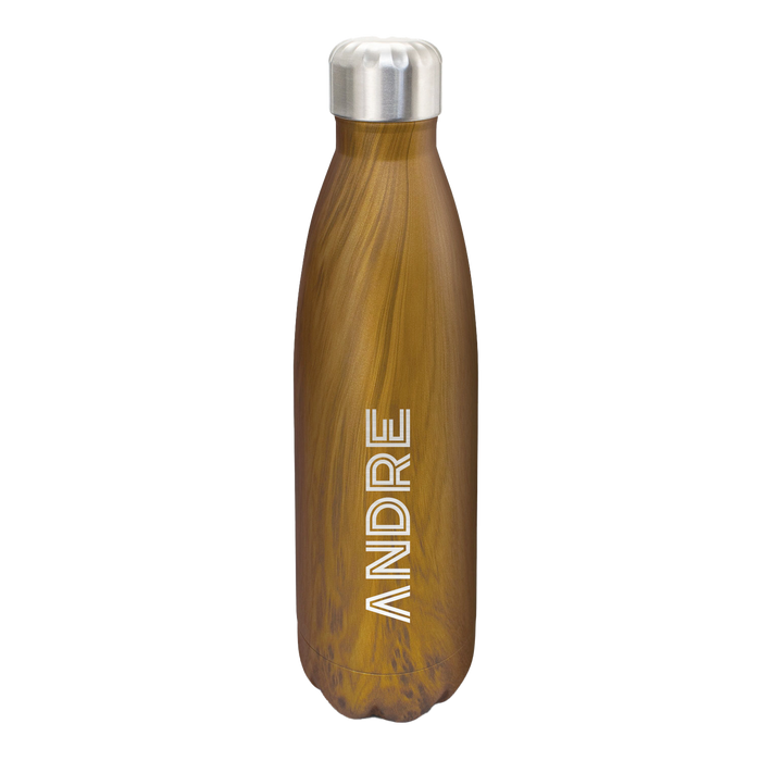 Name Heritage Insulated Drink Bottle | Personalised Gifts NZ AU - outline