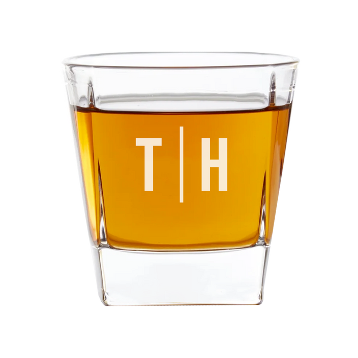 Initials Engraved Whiskey Glass | Personalised Gifts & Drinkware NZ
