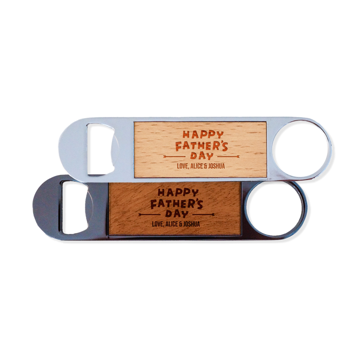 Personalised Father’s Day Magnet Bottle Opener | Father's Day Gift NZ AU