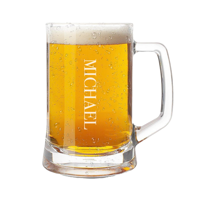 Name Engraved Beer Mug | Personalised Gifts & Drinkware NZ