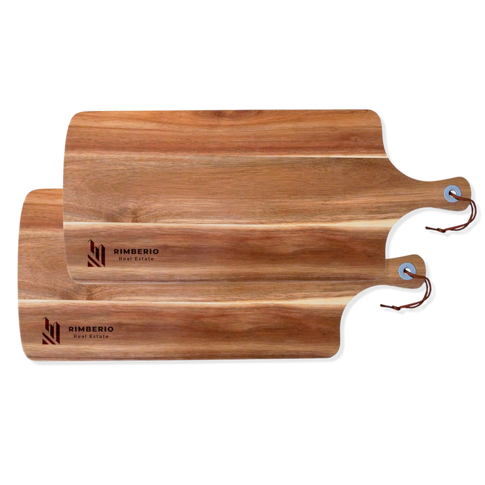 Logo Branded Acacia Serving Board | Promo Products NZ