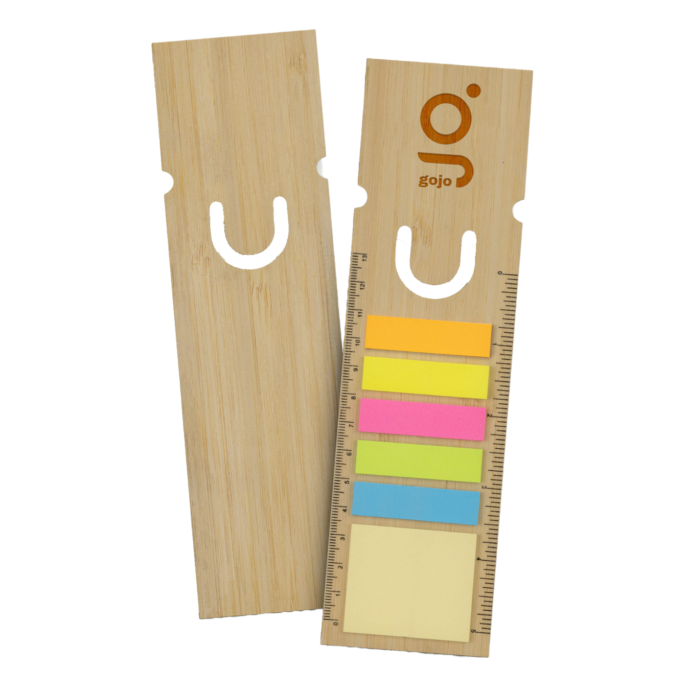Logo Bamboo Eco Ruler Bookmark | Engraved Promotional Product NZ