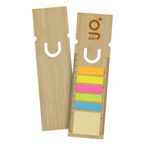 Logo Bamboo Eco Ruler Bookmark | Engraved Promotional Product NZ