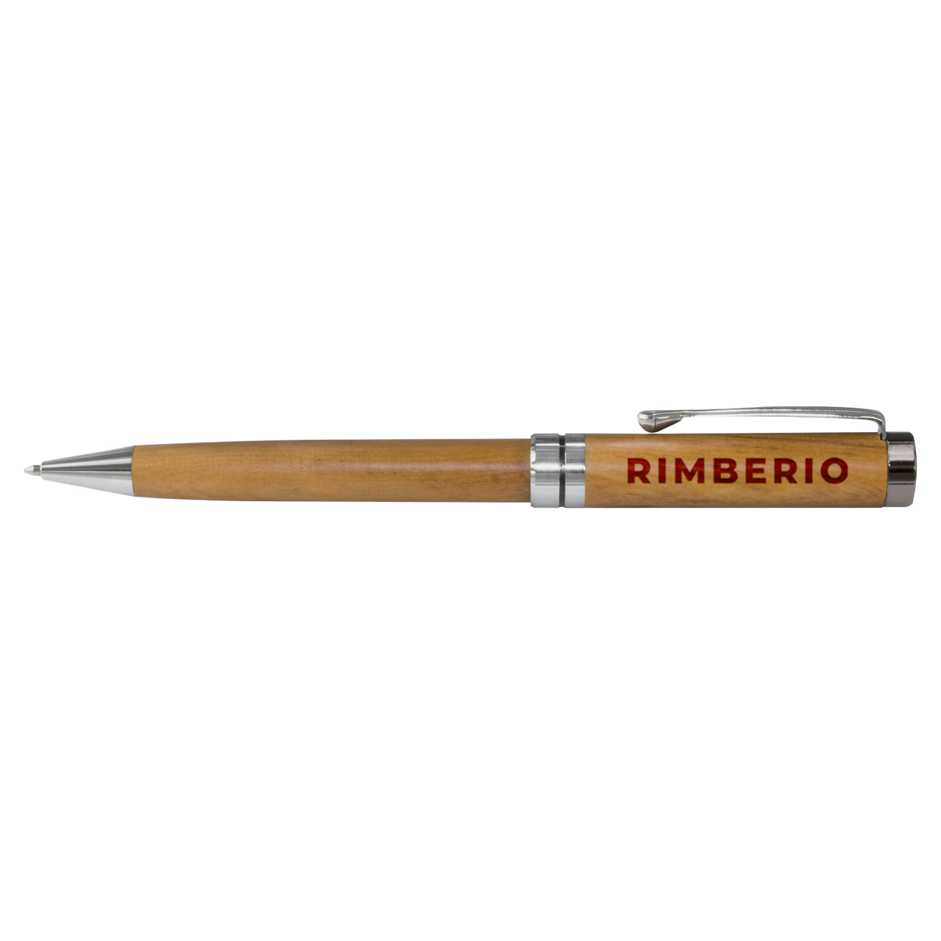 Logo Premium Rimu Wood Pen | Engraved Promotional Product NZ