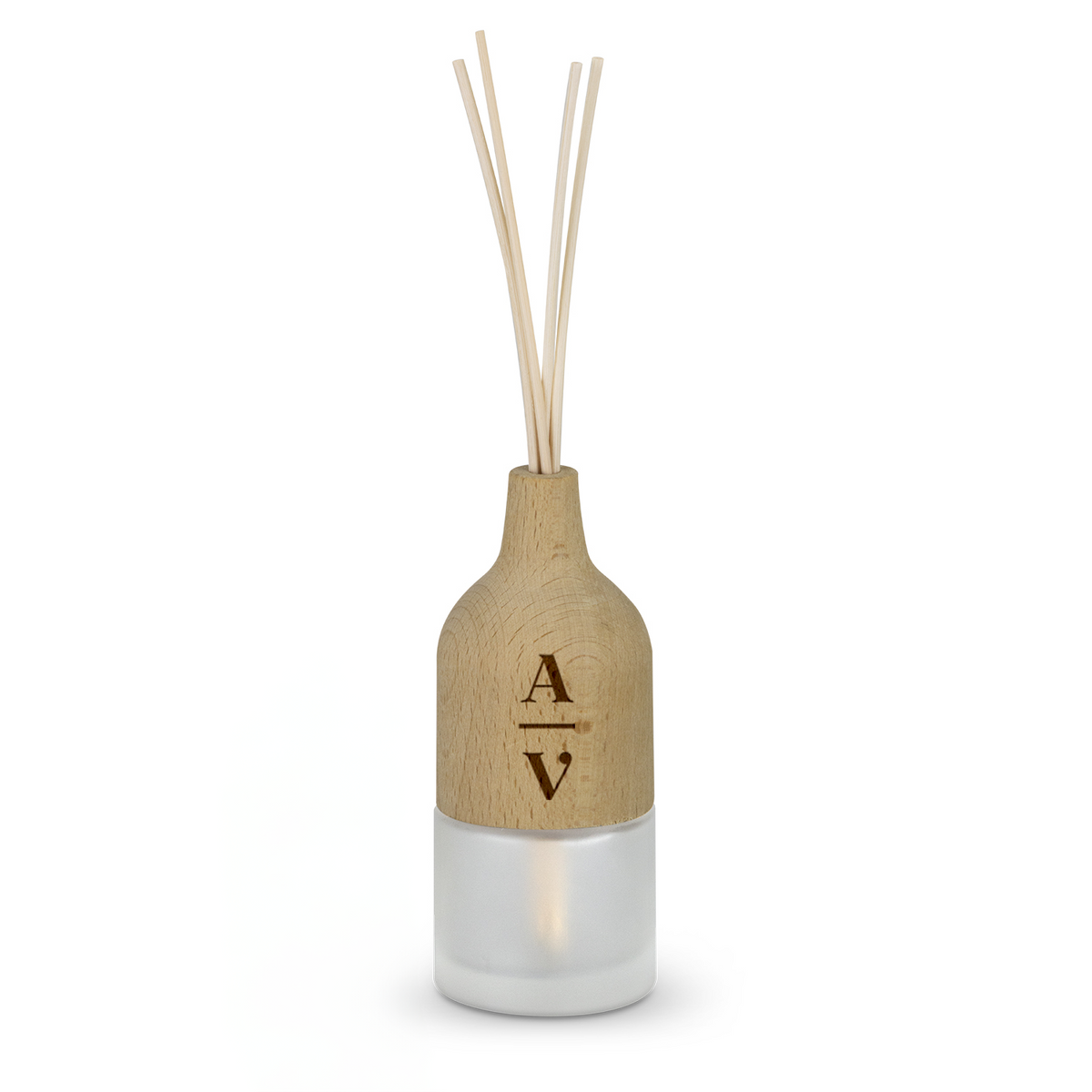 Personalised Green Floral Reed Diffuser