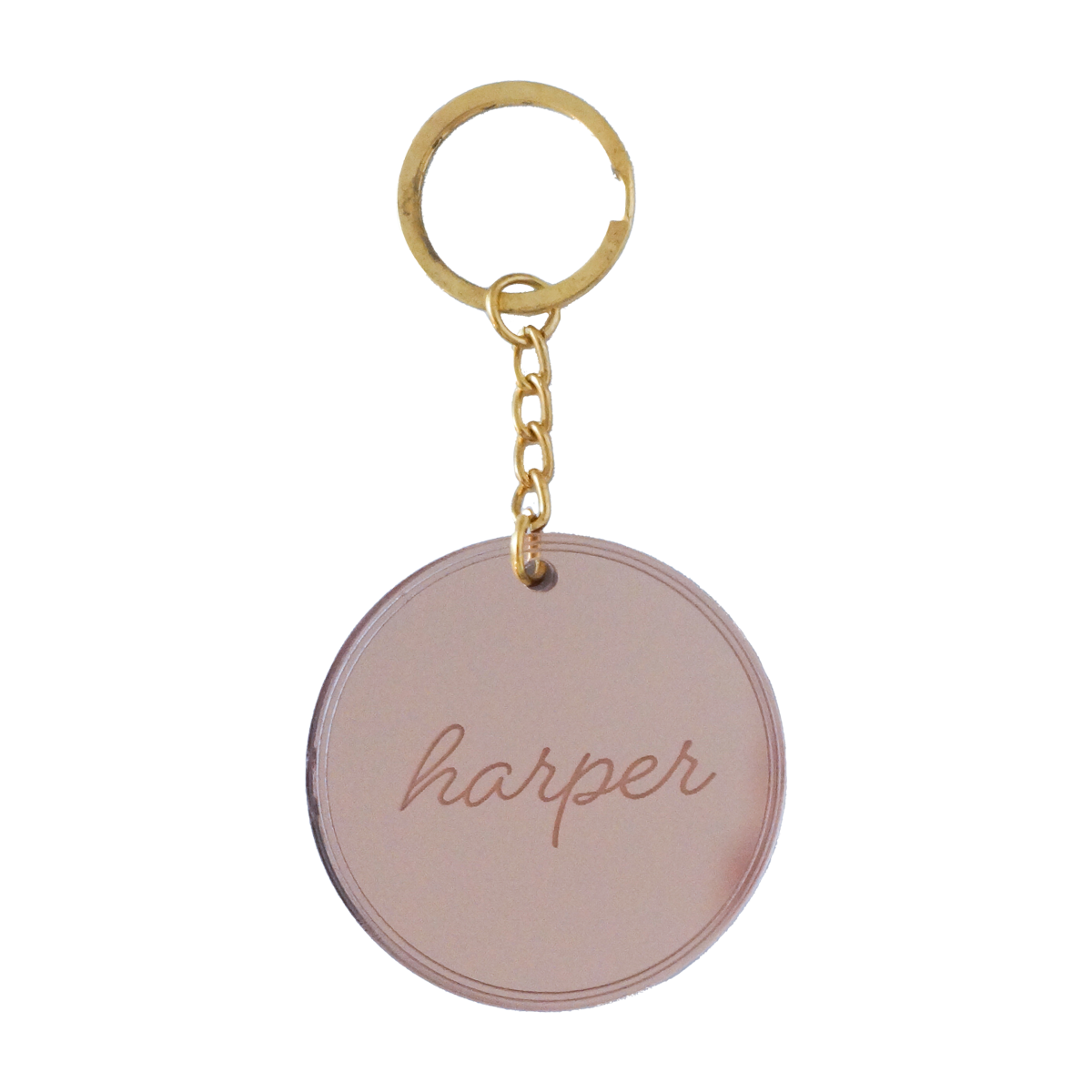Classic Round Keychain | Personalised Gifts - Oh Craft! NZ