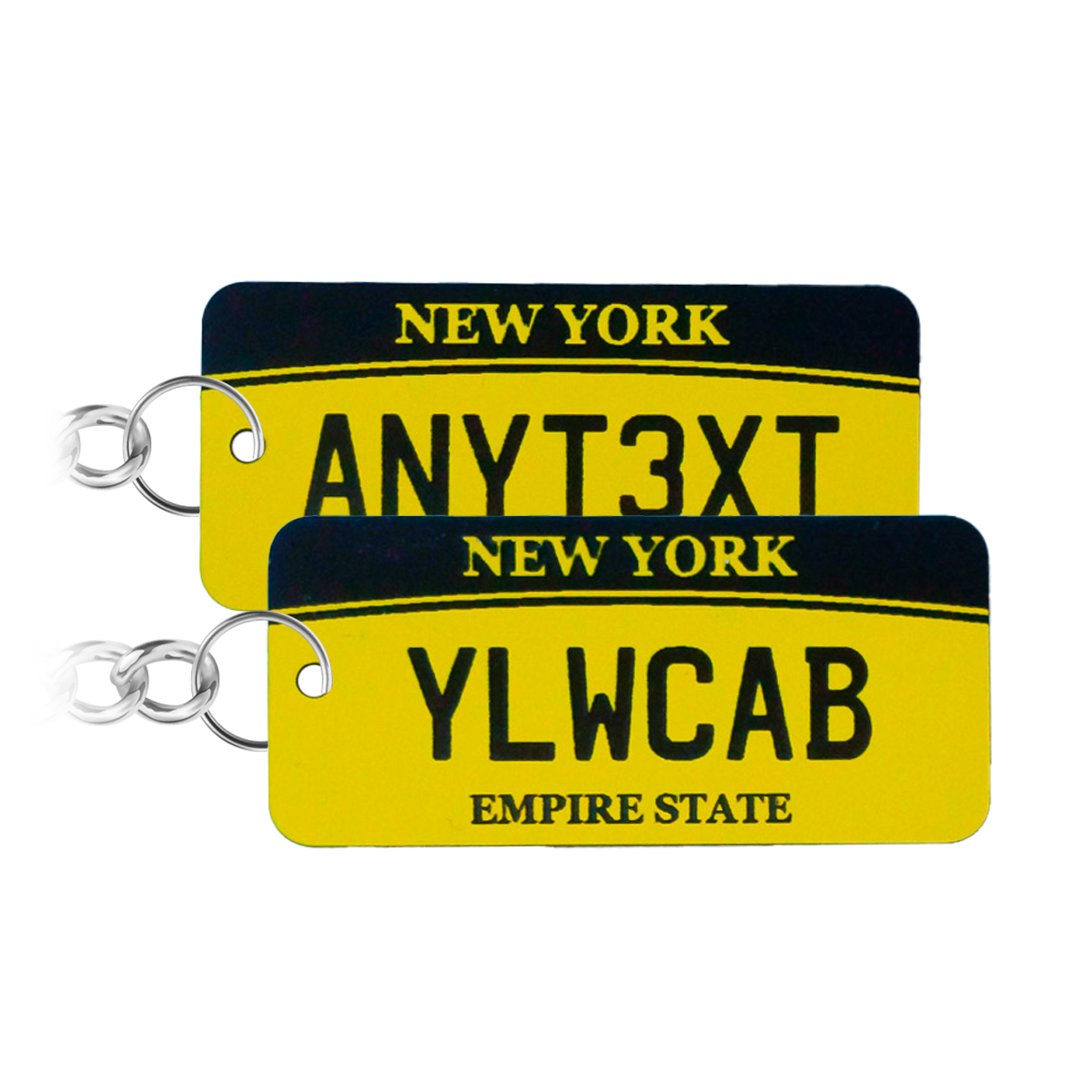 New York State Number Plate Keychain Personalised Gifts Oh Craft NZ new-york-state-number-plate-keychain-personalised-gifts-oh-craft-nz