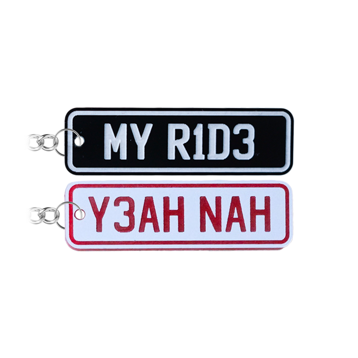 Custom NZ Number PlateStyle Keychain Personalised Father's Day Gifts