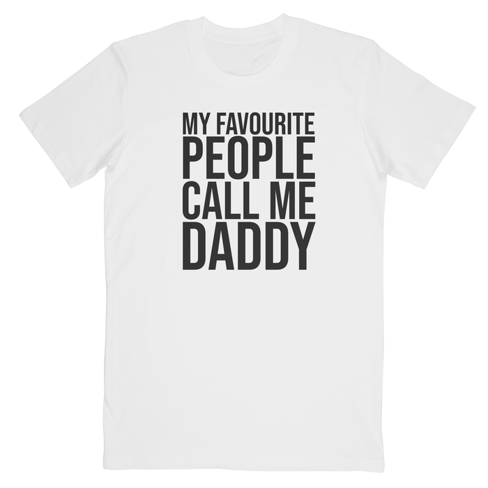 "My Favourite People Call Me..." Dad and Bub Matching Tees
